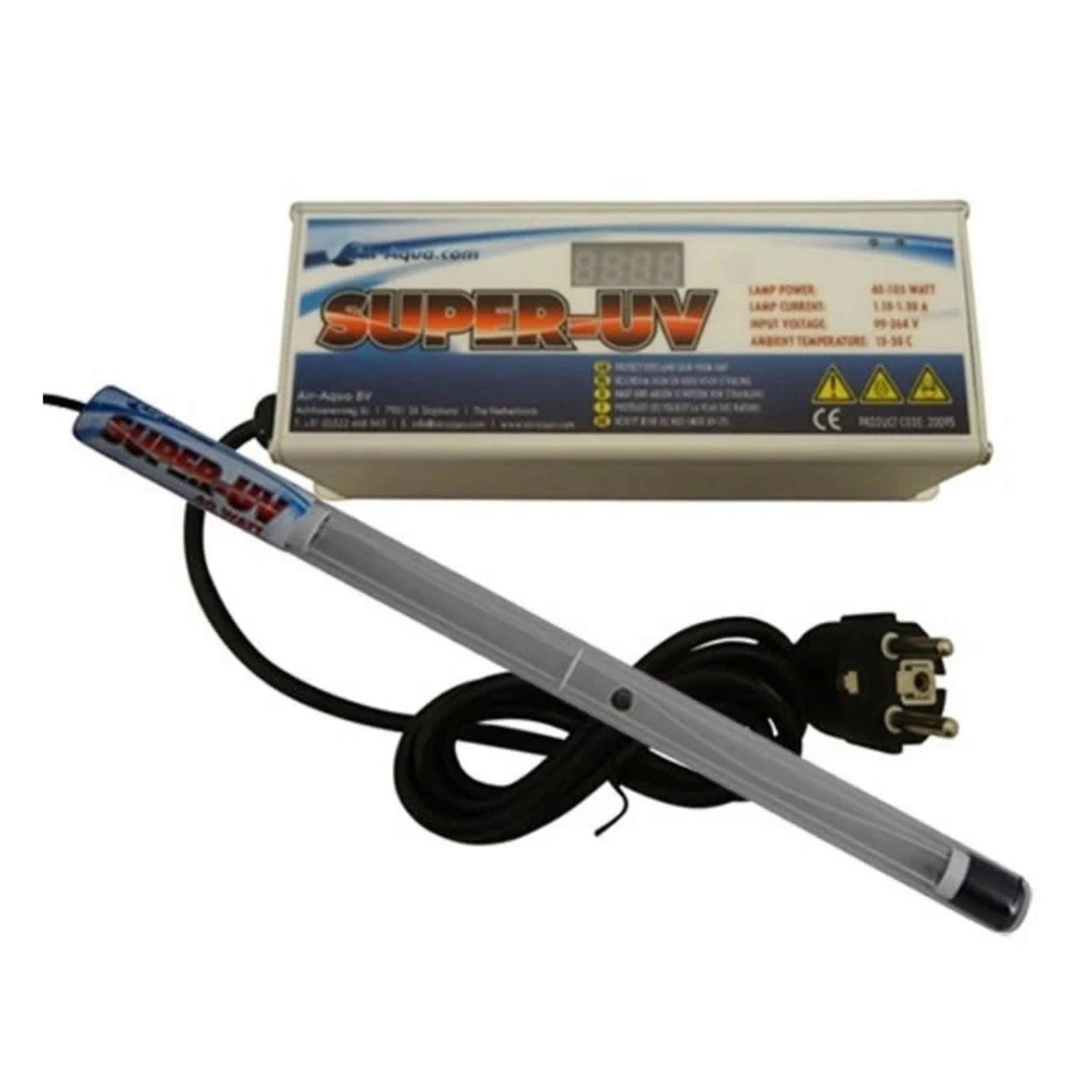 Super UV Dompel Amalgaam 75 Watt Set