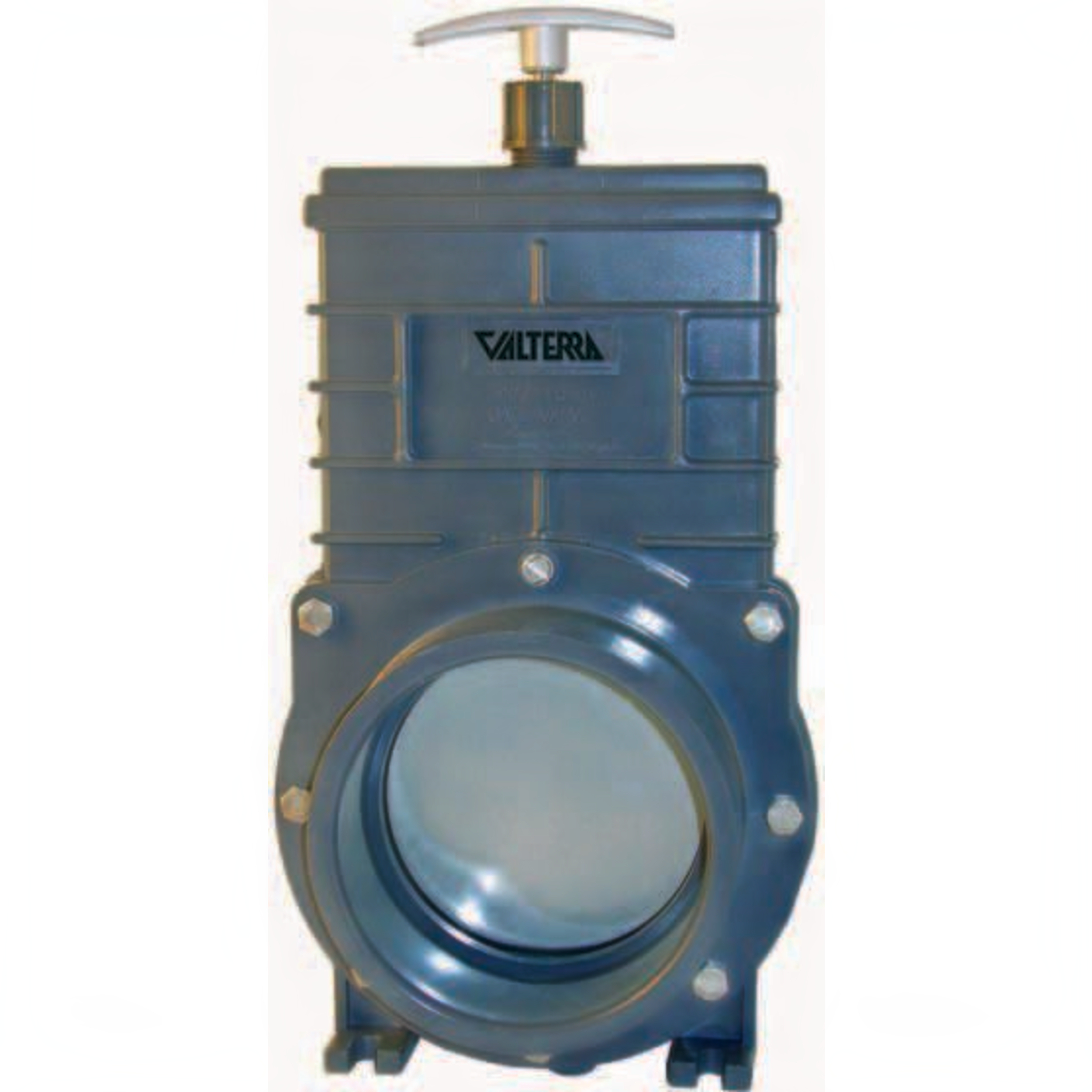 PVC Schuifkraan 160 mm met RVS Schuif