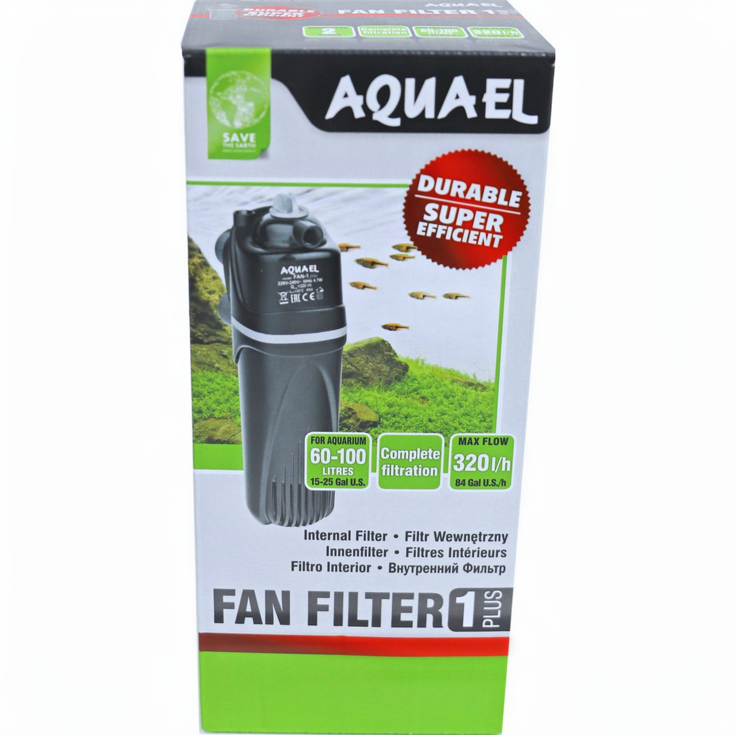 Binnenfilter Fan 1 Plus Fles, Mortelhuls, Wapen