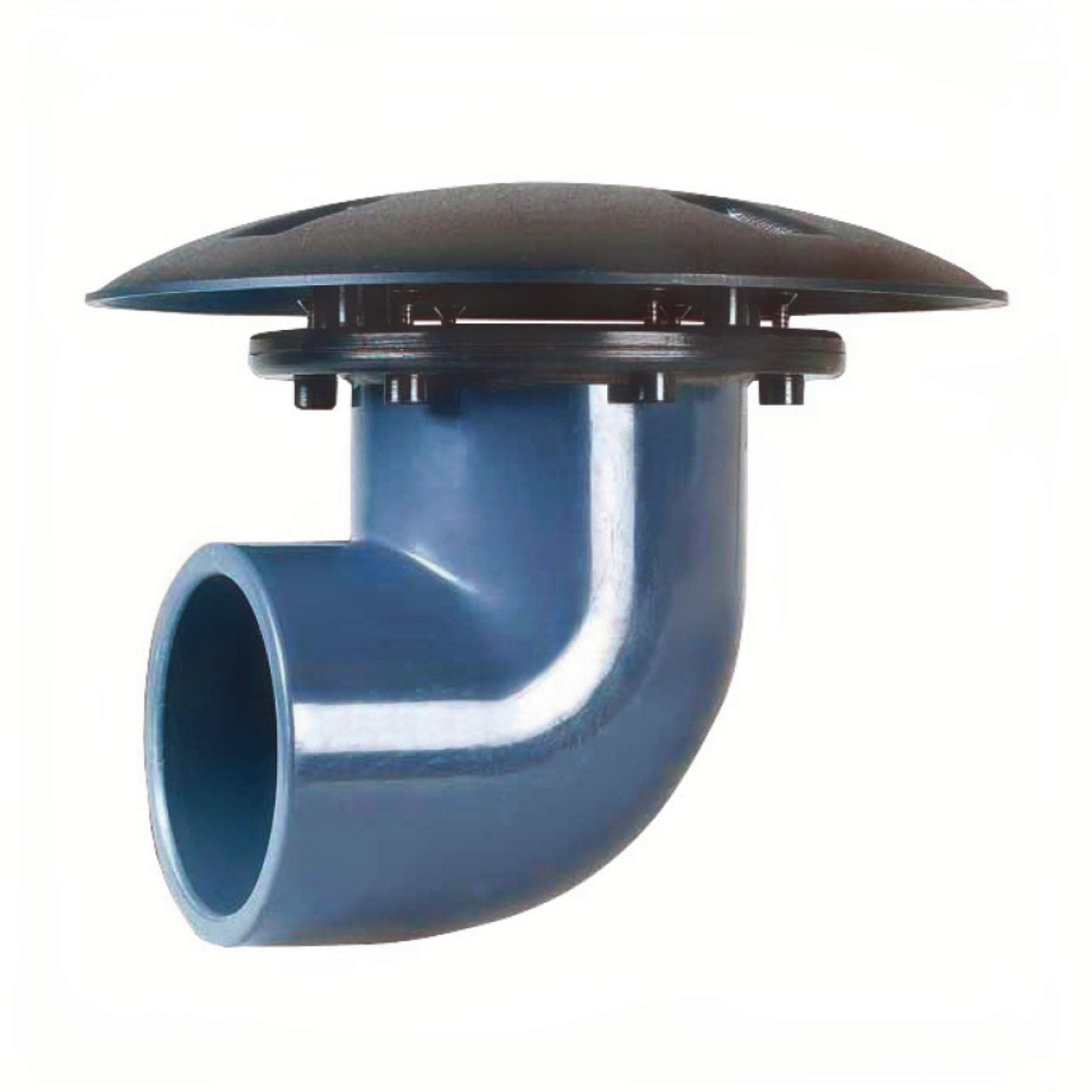 Bodemdrain / Wanddoorvoer 90° 63mm