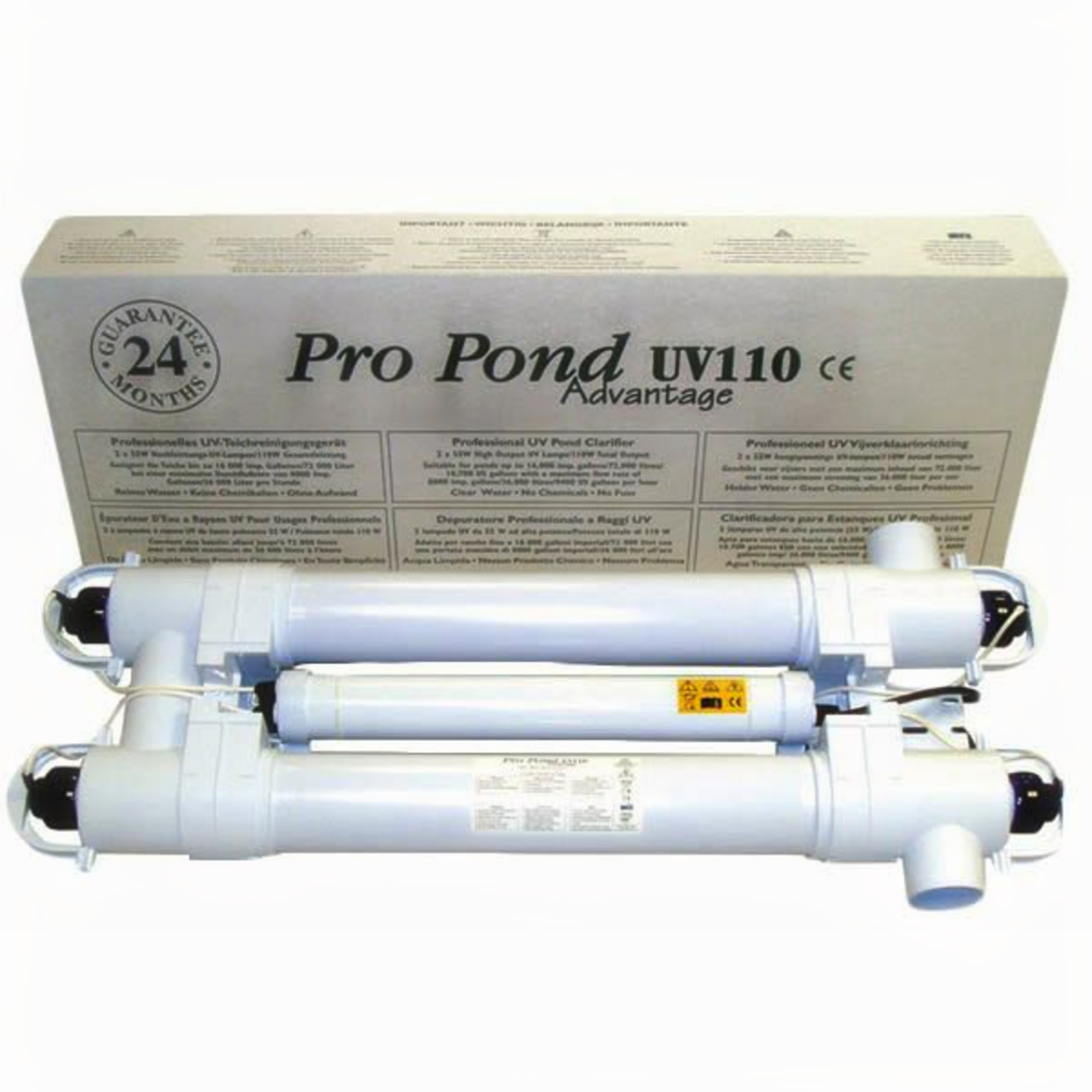 TMC pro pond UV Unit 110 Watt TL lamp Mortelhuls, Wapen