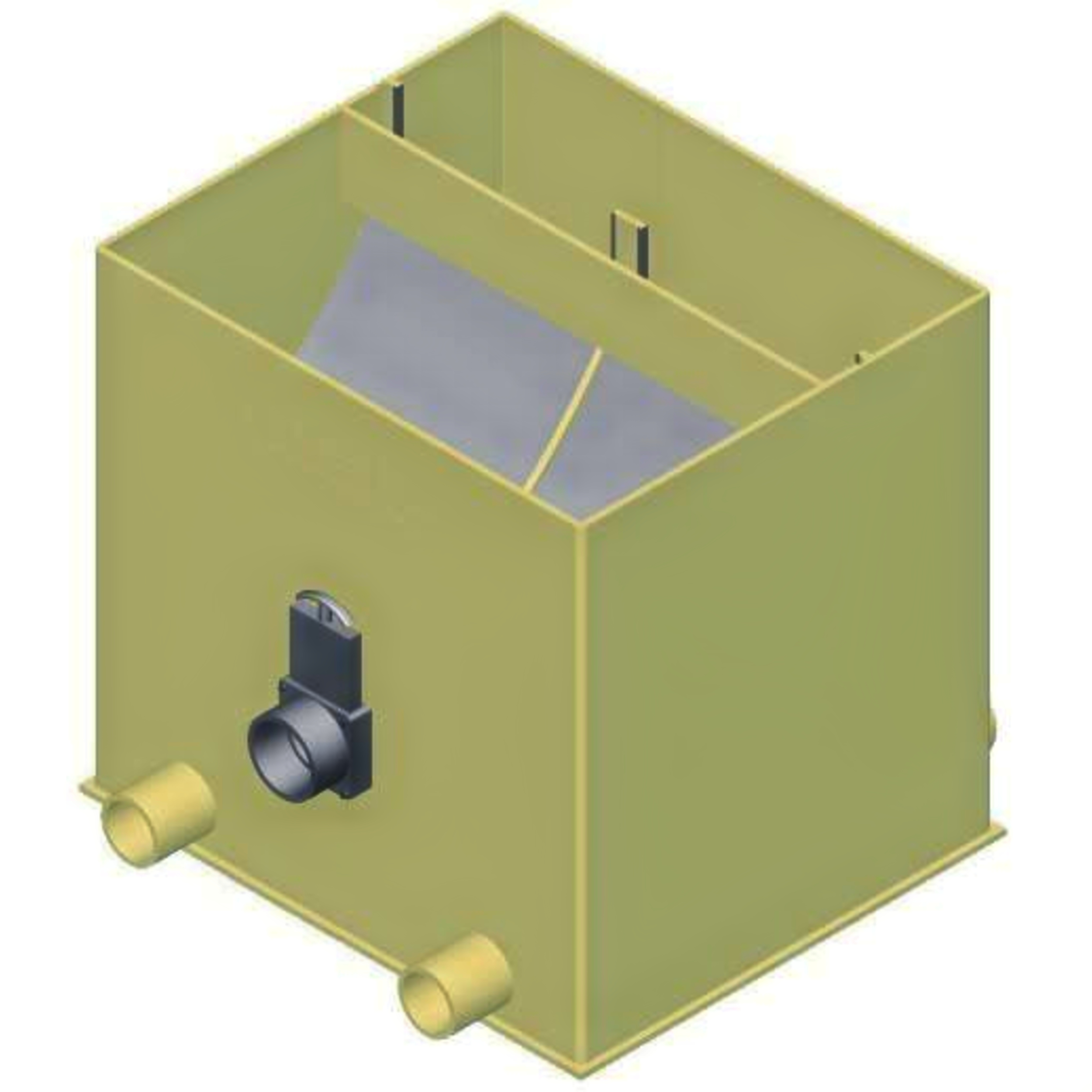 Prime Ultrasieve Extra Breed (3 ingangen) Zwaartekracht Zeefbochtfilter Lade, Meubels, Doos, Brievenbus