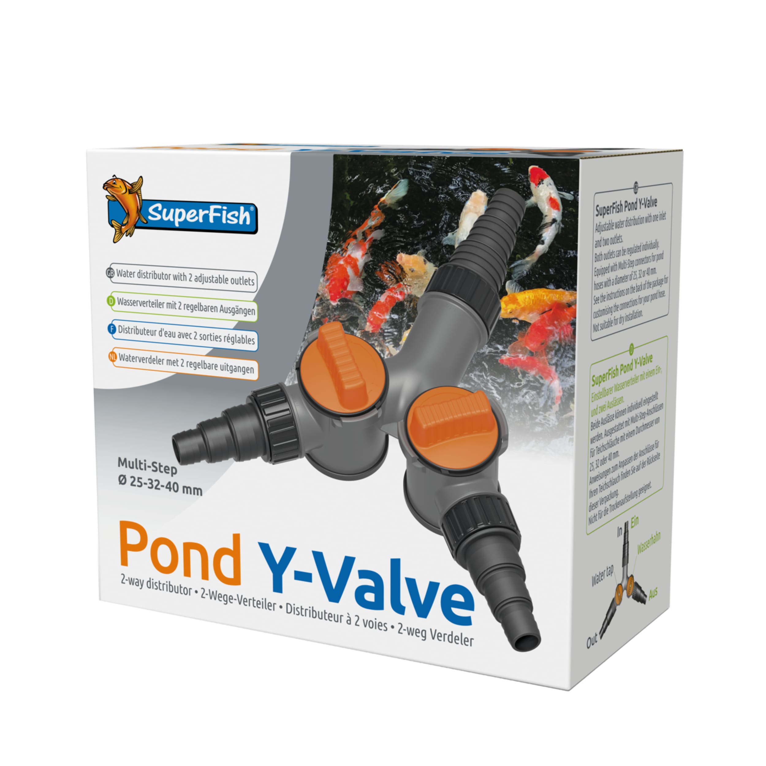 Vijver Y Kraan 25-32-40 Mm