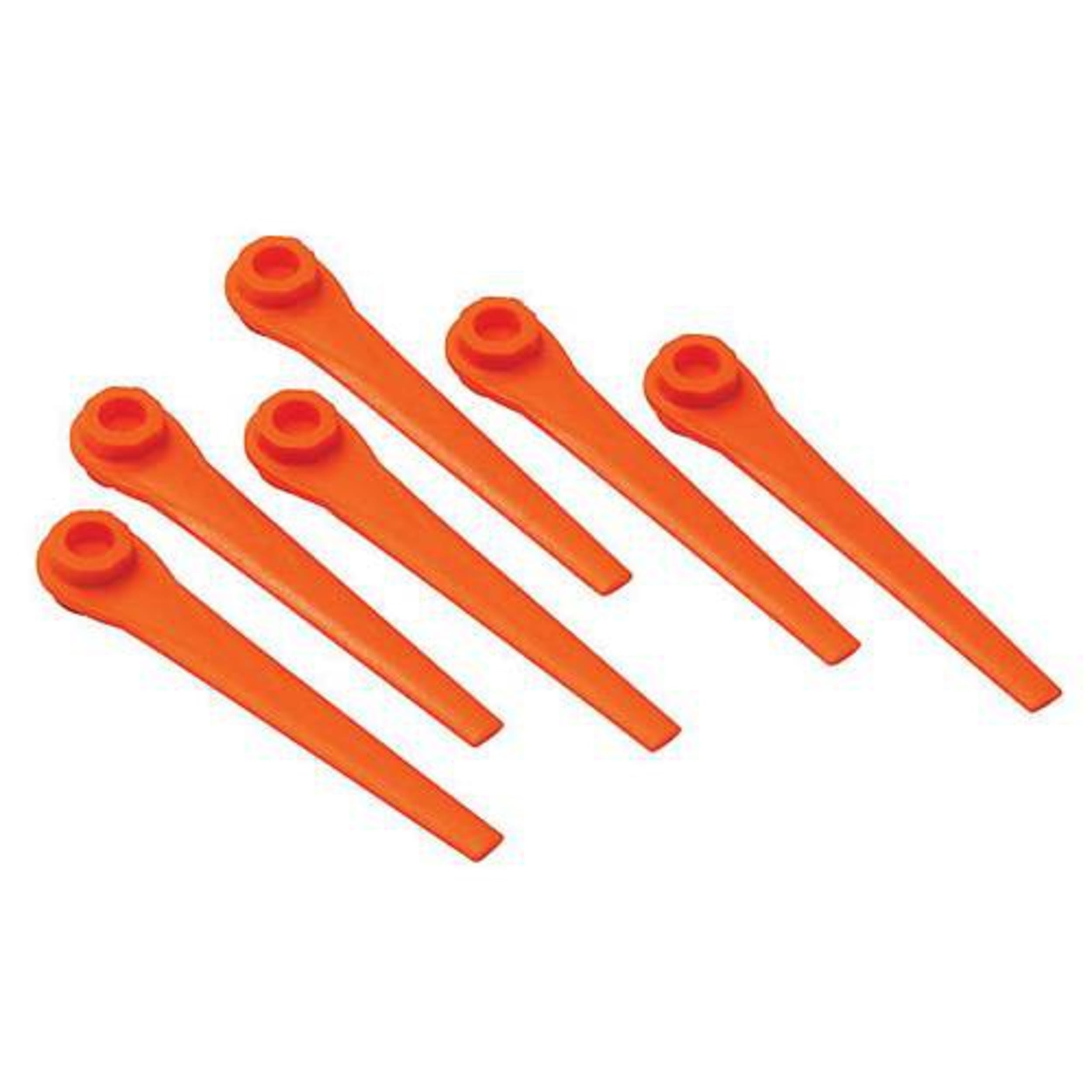 Reservemessen voor accu-trimmer Wigg, Bestek, Kunststof