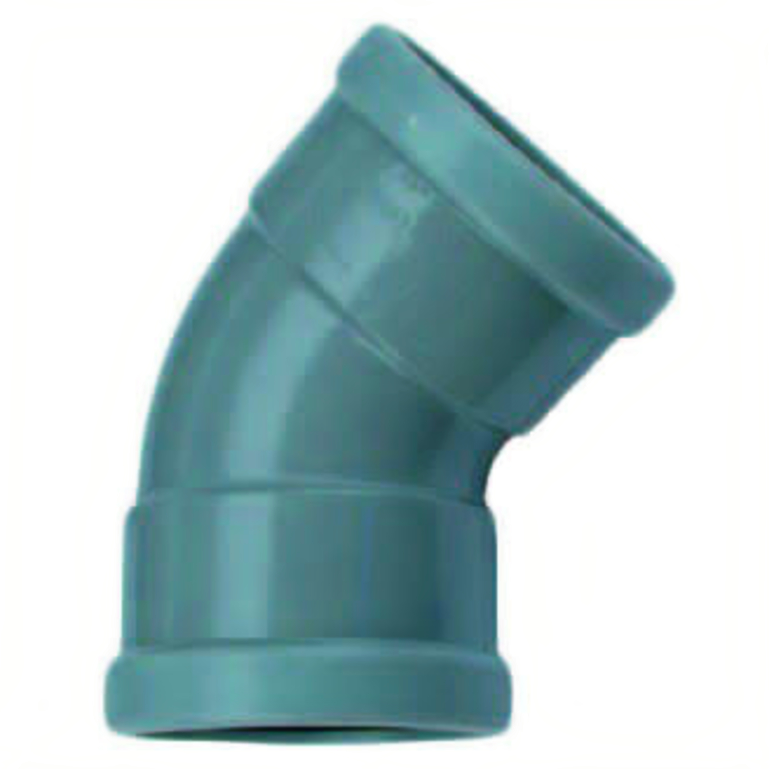 Pvc Bocht 45° Manchet - 2 X Mof 110 Mm