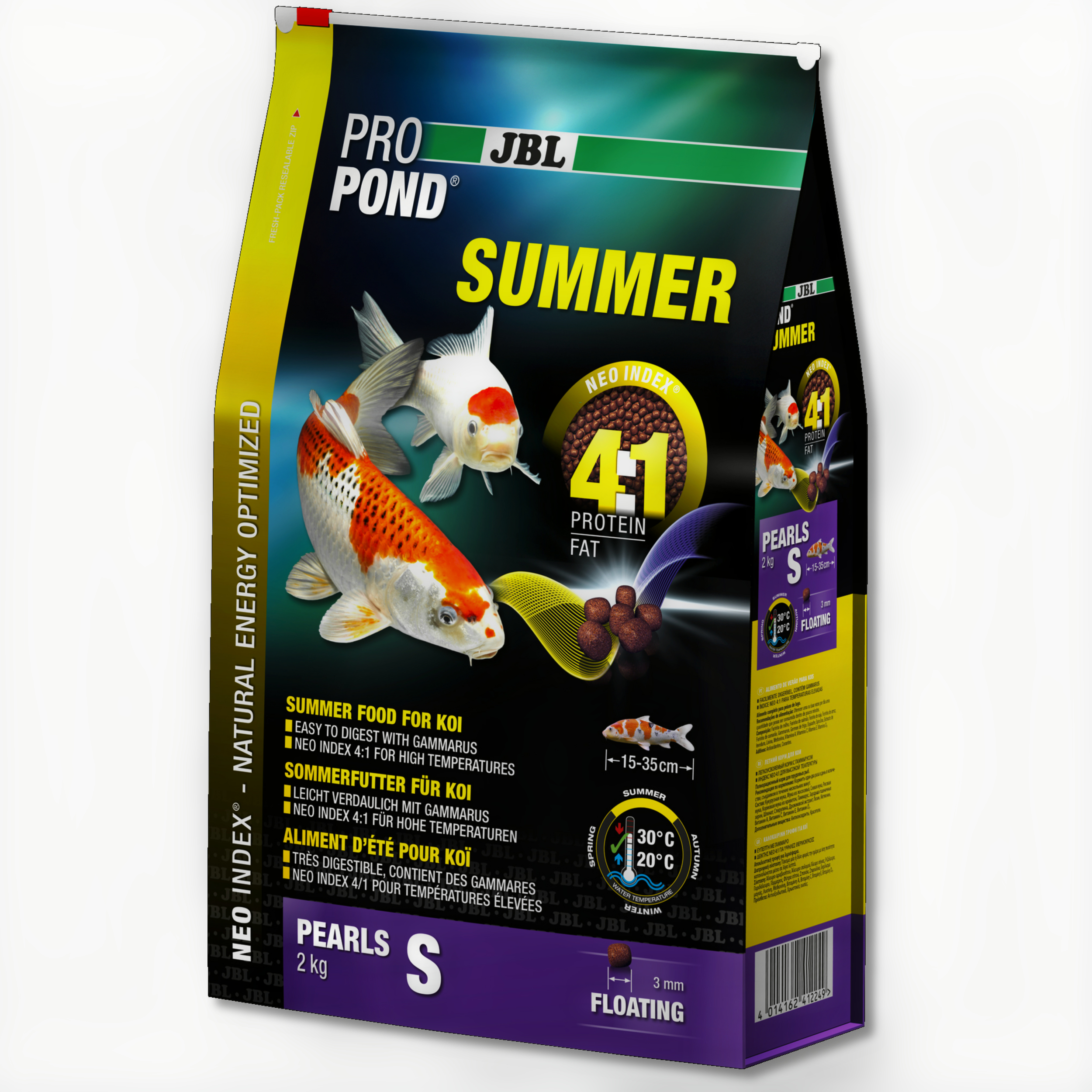 Propond Summer S 2,0kg Advertentie, Dier, Vis, Zeeleven
