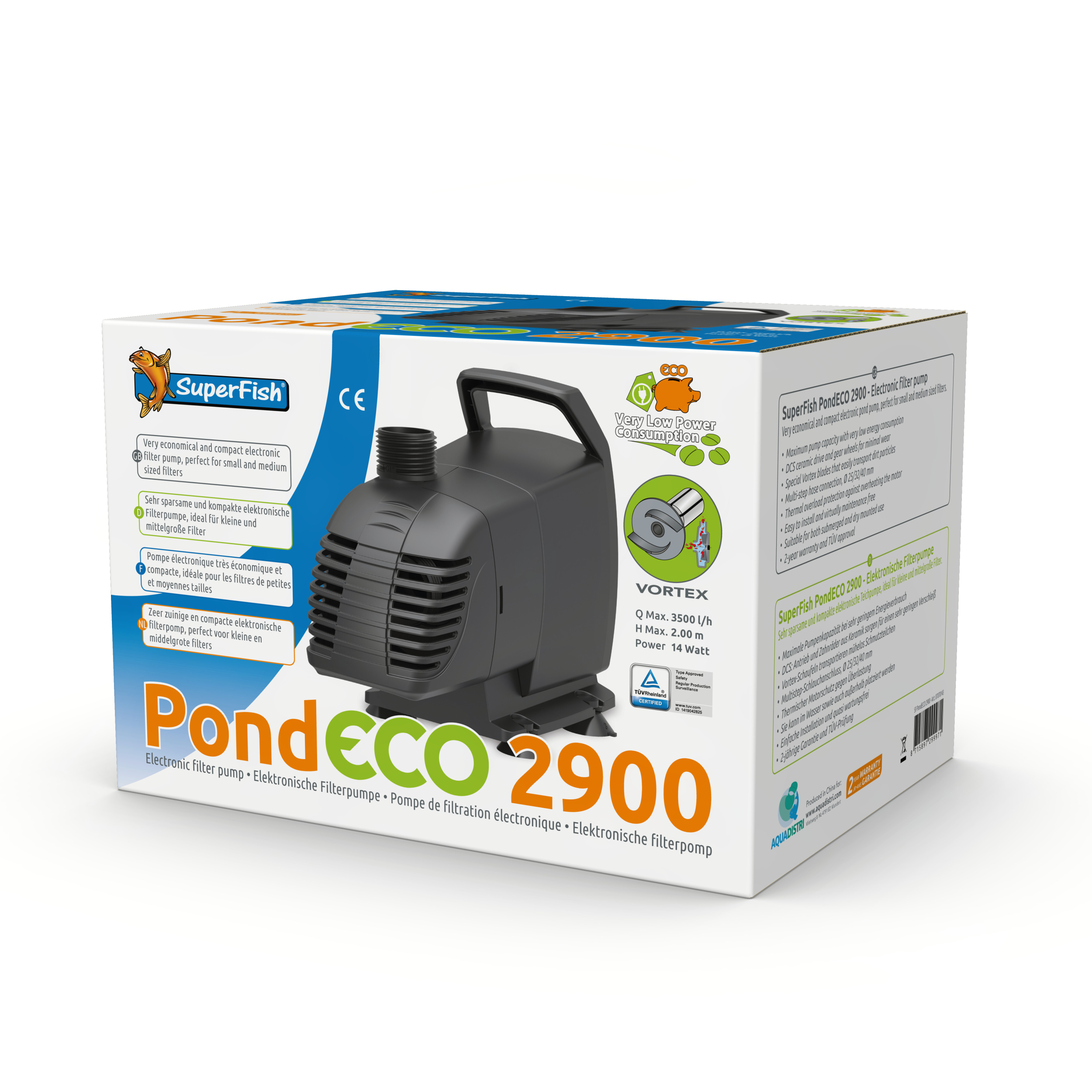Pond Eco 2900-14w Machine