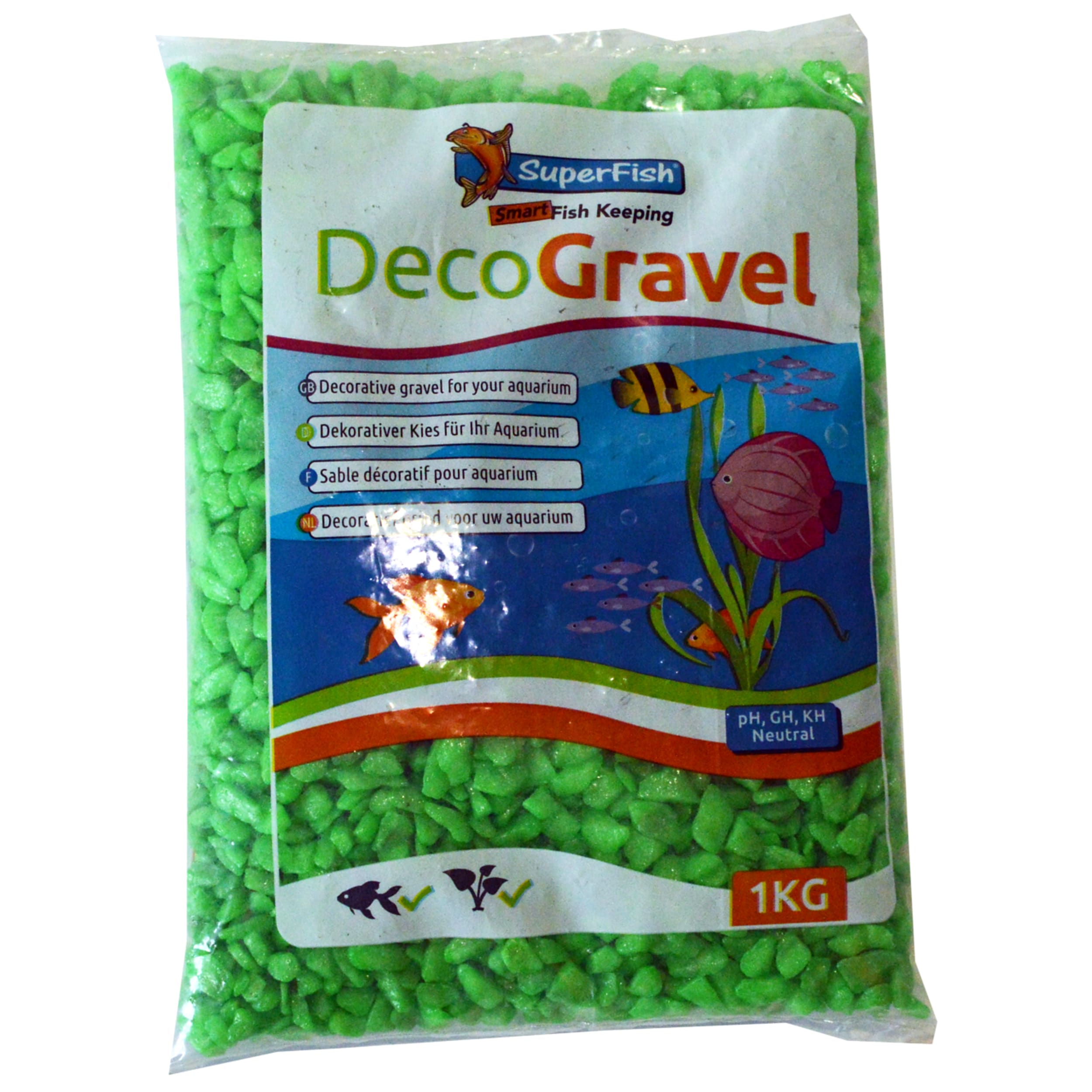 Deco Grind Neon Groen 1kg