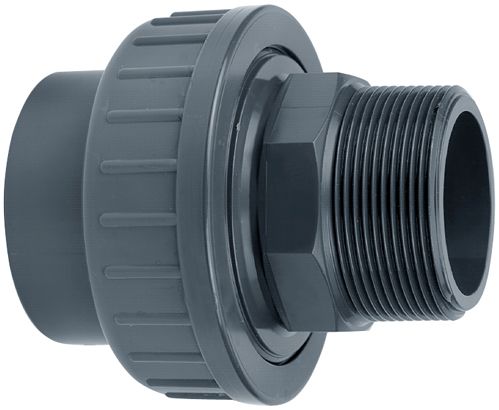 Koppeling Lijm x Buitendraad 63mm x 2"