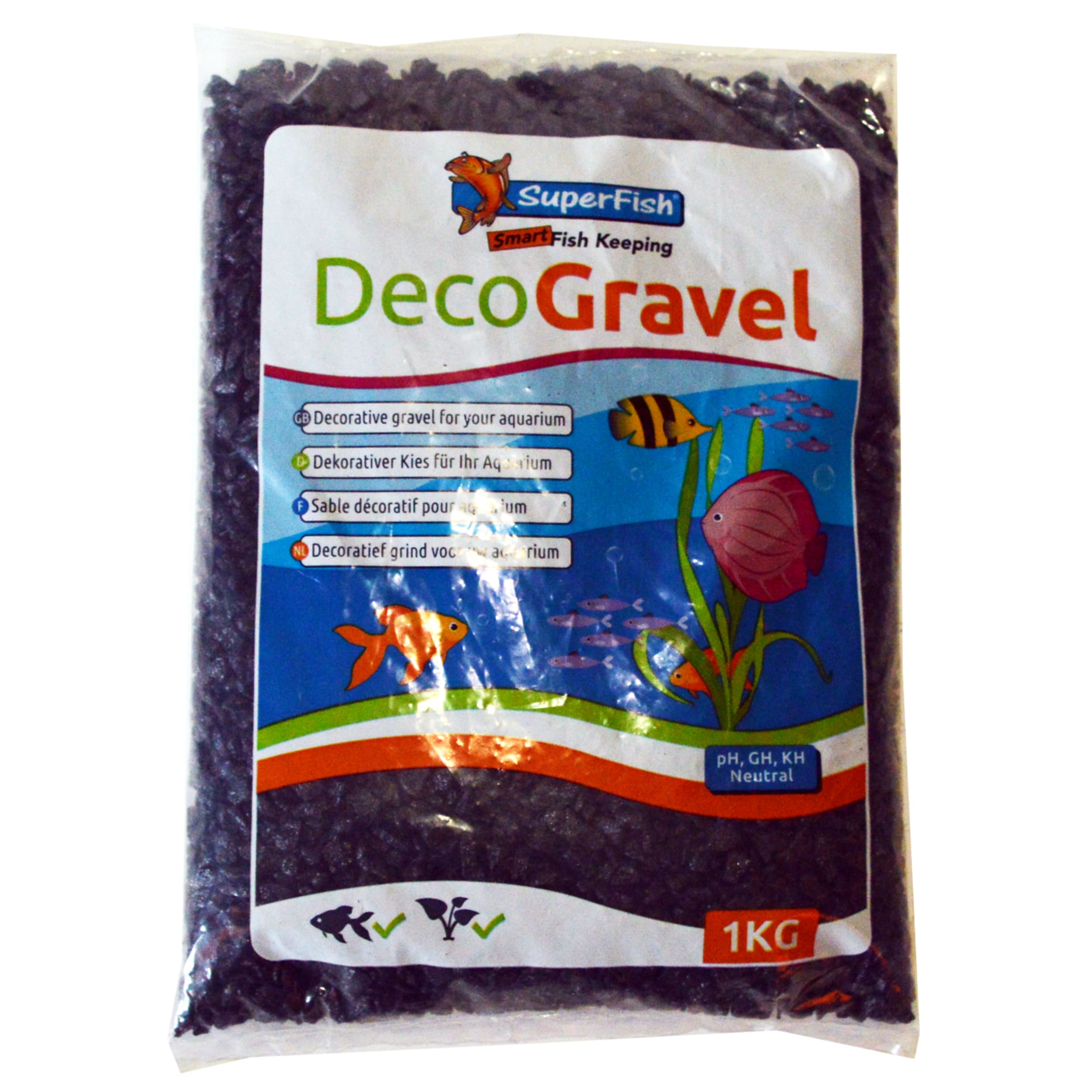 Deco Grind Zwart 1kg