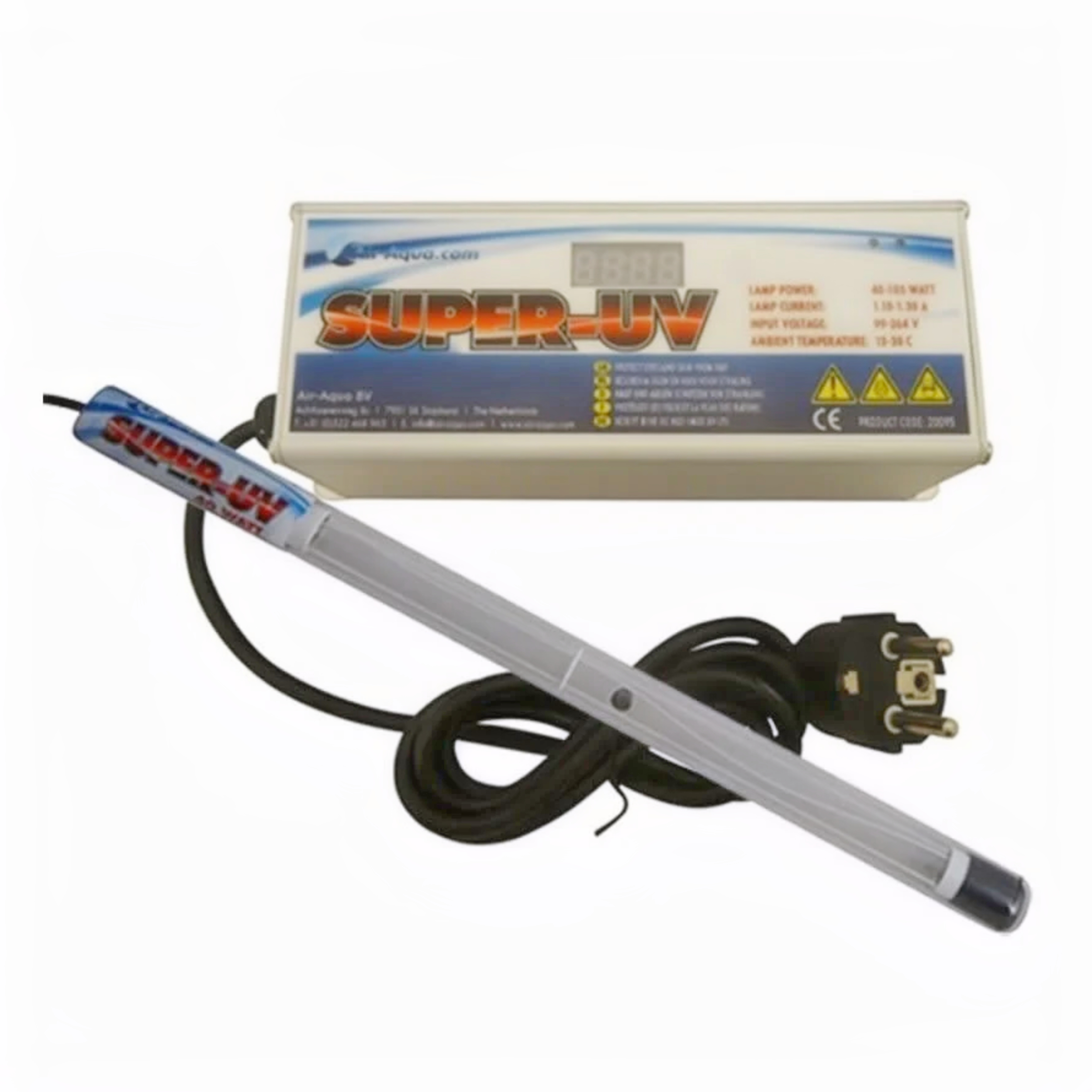 Super UV Dompel Amalgaam 55 Watt Set Adapter, Elektronica