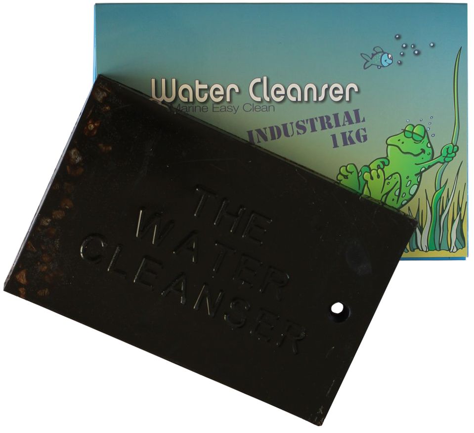 Water Cleanser vijverblok 1kg Creditcard, Tekst