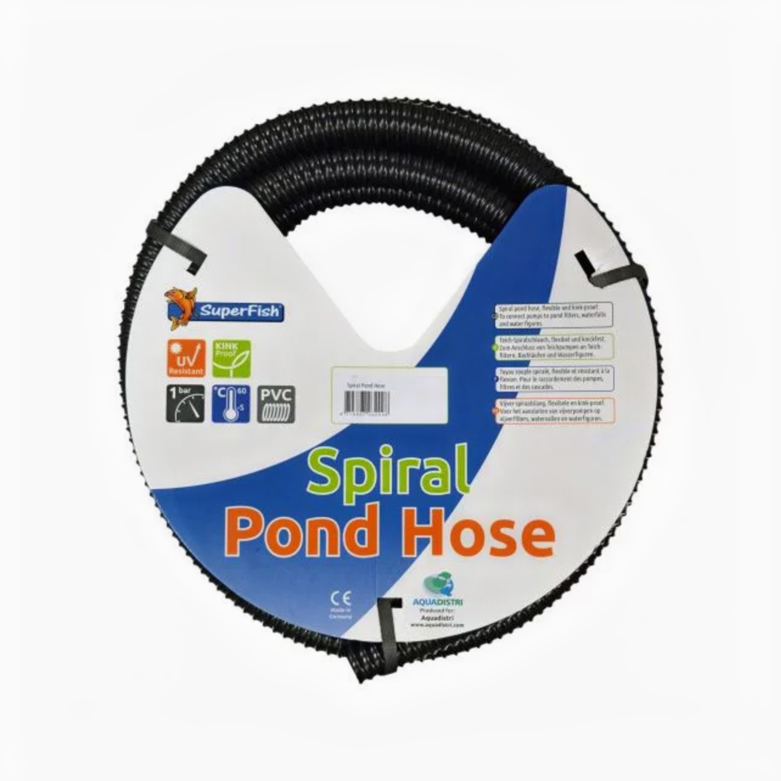 Zwarte Spiraalslang 32 Mm 5m