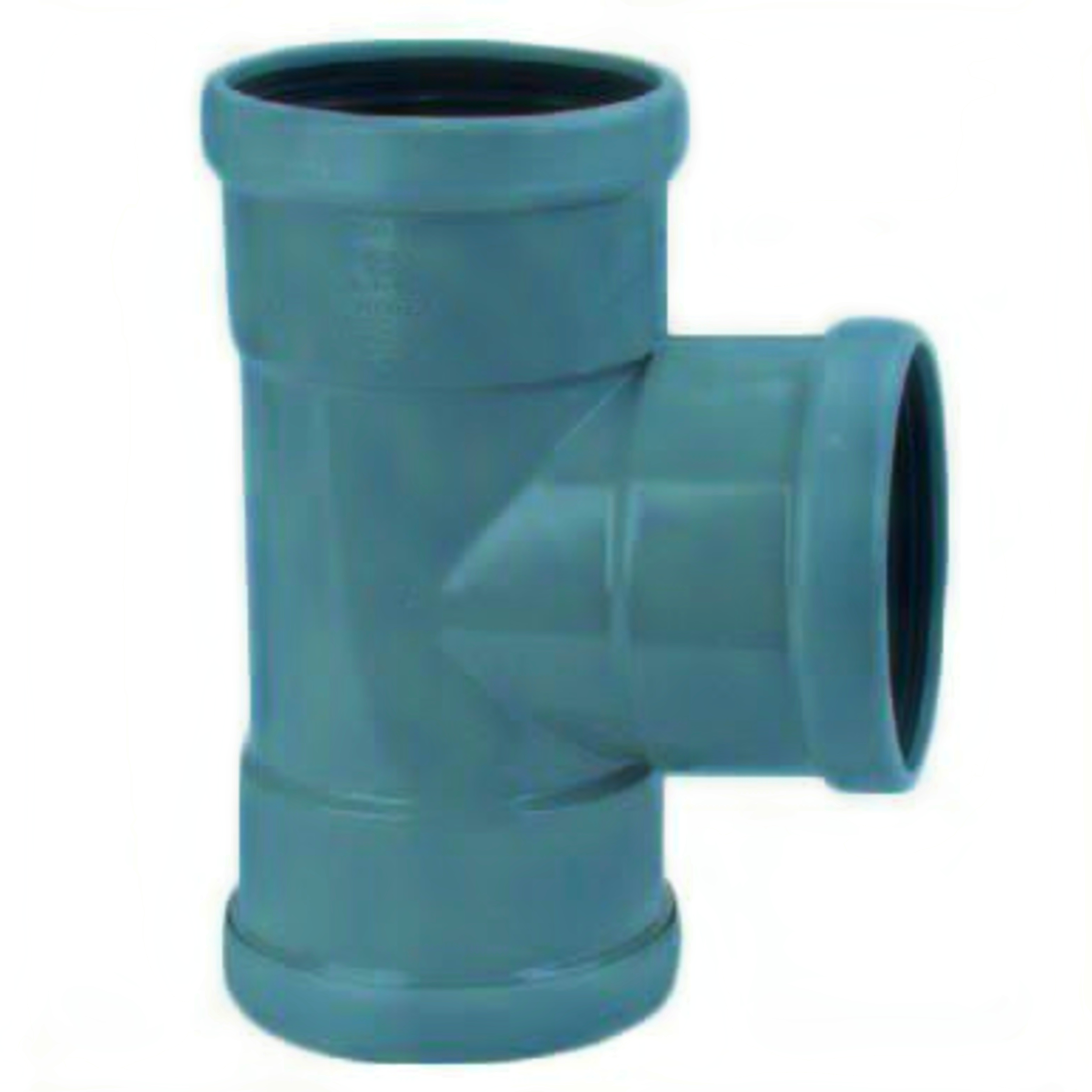 PVC T-Stuk 88° manchet - 3 x mof 200 mm