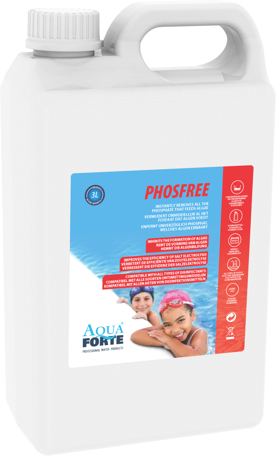 Vloeibare phosfree - 3 liter Fles, Persoon, Gezicht, Kop
