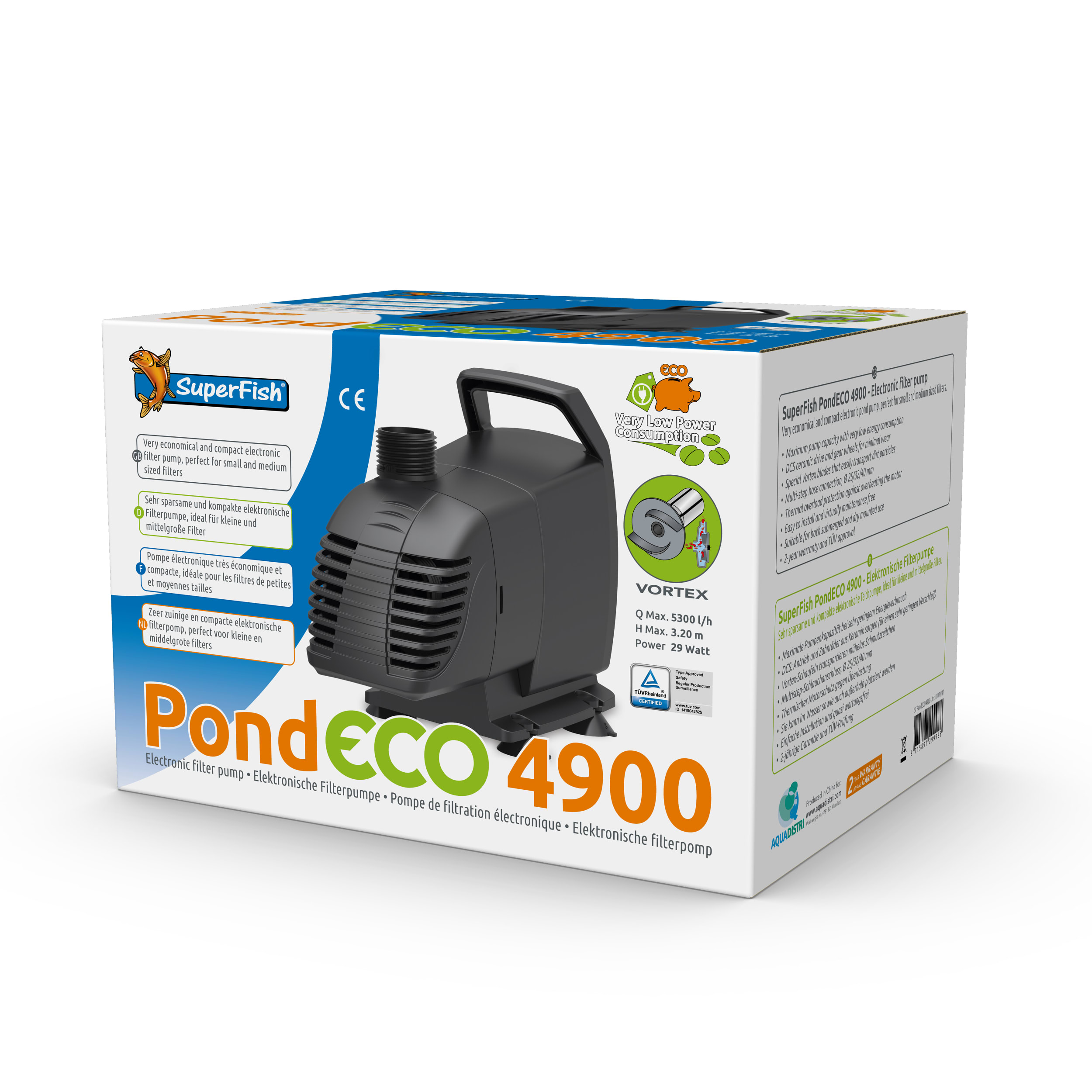 Pond Eco 4900-29w Machine