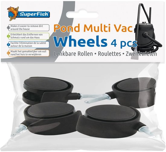 Pond Multi Vac Wielen 4 Pcs